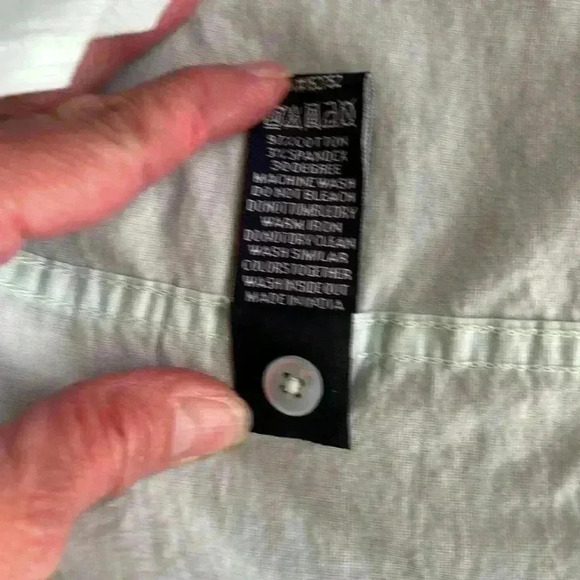 Across the Pond, men’s size, large, seafoam green - Picture 8 of 8